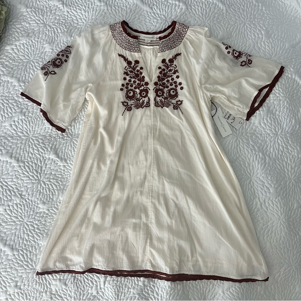 NWT Boho Babydoll Dress by Treasure & Bond for Nordstrom